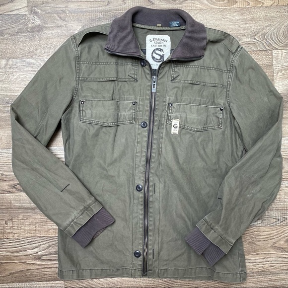 G-Star Raw Denim Military Field Jacket - Picture 12 of 16